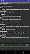 OBDII Trouble Codes screenshot 1