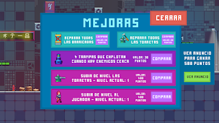 Defensor Futurista syot layar 1