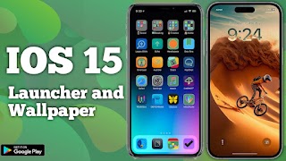 iOS 15 Pro launcher for Andrd स्क्रीनशॉट 3