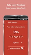 Today Lucky Numbers syot layar 1