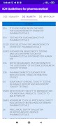 ICH Guidelines|Pharmaceutical screenshot 3
