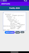 3 Schermata JSON Prettifier - Prettify