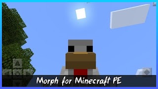 Morph Mod for Minecraft PE الملصق