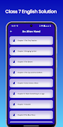 Class 7 English Solution ảnh chụp màn hình 7