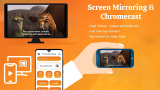 Poster TV Cast - Screen Mirroring