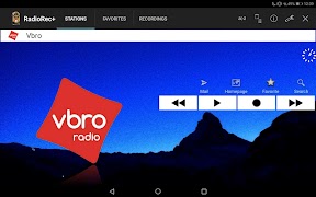 برنامه‌نما RadioRec+ عکس از صفحه
