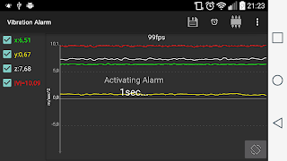 Vibration Alarm screenshot 1