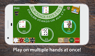 Multi Hand Blackjack plakat