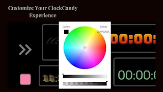 Clock Counter Themes स्क्रीनशॉट 3