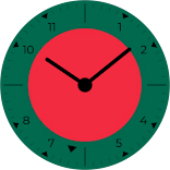 Bangladesh Analog Watch Face