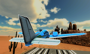 Airplane flying simulator screenshot 3