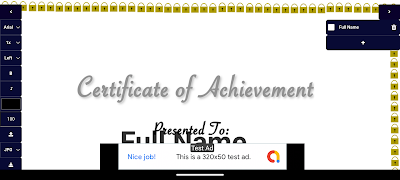 Certificate Maker 스크린샷 2