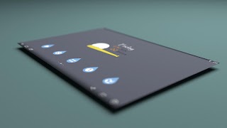 Droplet-Icon Pack/Theme पोस्टर