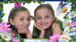 برنامه‌نما Animated flower frames. عکس از صفحه