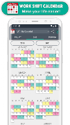 برنامه‌نما Work Shift Calendar عکس از صفحه