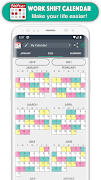 Kalender Kerja Shift syot layar 6