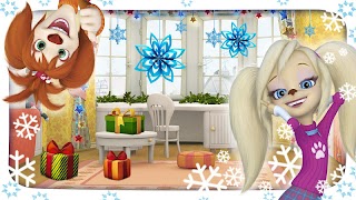 Барбоскины: Вырезаем снежинки screenshot 1