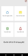 3 Schermata Ôn thi GPLX Ô tô hạng B2 2022