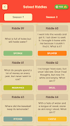 Riddle Me - A Game of Riddles اسکرین شاٹ 5