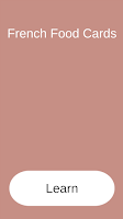 French Food Cards Game الملصق