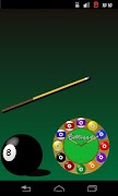 ビリヤード(billiards) 時計ウィジェット captura de pantalla 3