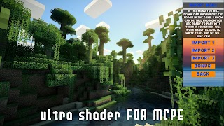2 Schermata Ultra Shader Mod Minecraft PE