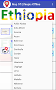 Map Of Ethiopia Offline スクリーンショット 2