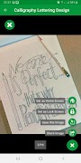 برنامه‌نما Calligraphy Lettering Design عکس از صفحه