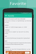 برنامهنما Filipino Dictionary عکس از صفحه