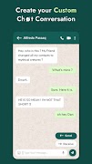 برنامه‌نما Text Message Creator - Fake Ch عکس از صفحه