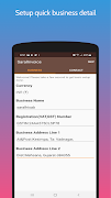 Simple GST Invoice Maker تصوير الشاشة 1