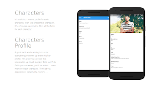 Writer Tools - Novel Planner, screenshot 1