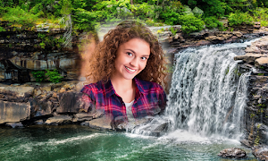 Waterfall Photo Frames imagem de tela 3