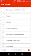 Lab Values with Interpretation скриншот 1