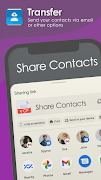 Contacts Backup: Restore&Share স্ক্রিনশট 1
