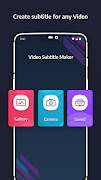 Video Subtitle Maker পোস্টার