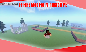 FF FIRE Mod For Minecraft PE скриншот 7