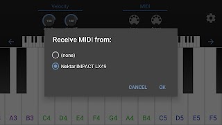 MIDI Keyboard Screenshot 1