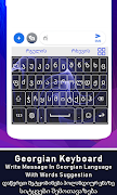 Georgian Keyboard Fonts ảnh chụp màn hình 1