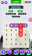 Word Grid Game Plakat
