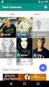 برنامه‌نما Team Generator عکس از صفحه