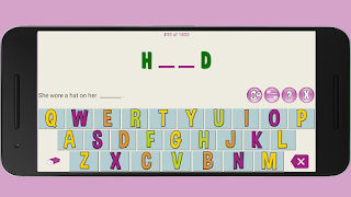 Fill the Missing Letters اسکرین شاٹ 5