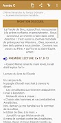 Lectionnaire Catholique/Bible screenshot 2