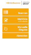 Winora Group OrderScanner captura de pantalla 1