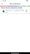 Bosch Mobile Access screenshot 3