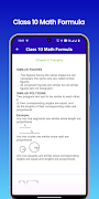 Class 10 Math Formula 截图 3