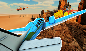 Airplane flying simulator screenshot 1