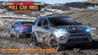 OffRoad Pull Car Mud Simulator syot layar 3