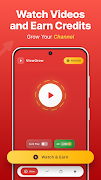 ViewGrow: Grow YouTube Views imagem de tela 1