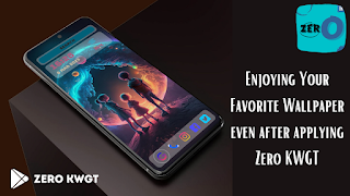 Zero KWGT Ekran Görüntüsü 2